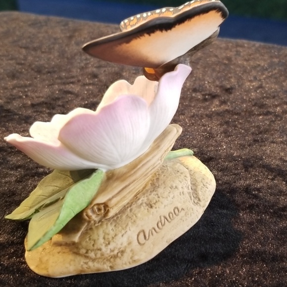 7800 Wild Rose with Monarch by Andrea - Picture 3 of 5